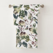 Marvelous Winter Foliage Bath Towels Bad Handdoek (Insitu)