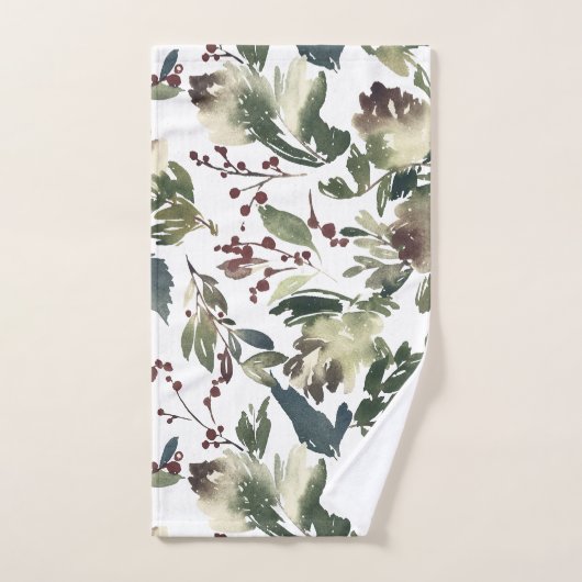 Marvelous Winter Foliage Bath Towels Bad Handdoek (Handdoek)