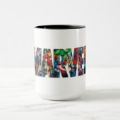 "Marvels Mughe ontketenen je innerlijke held. Mok (Midden)