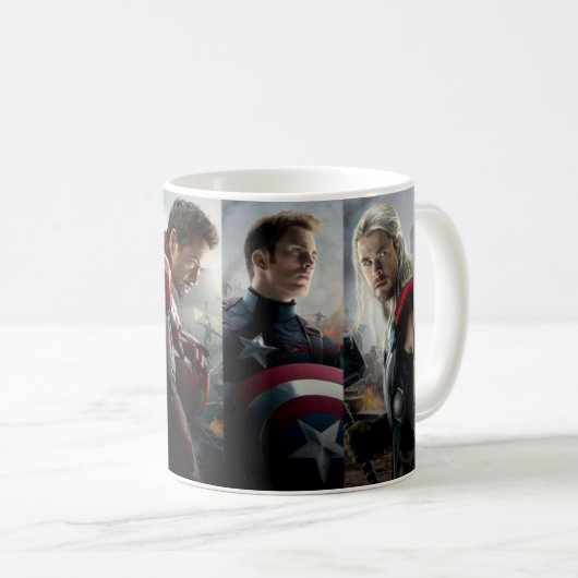 Marvels Theme Mug or Cup (Devant droit)