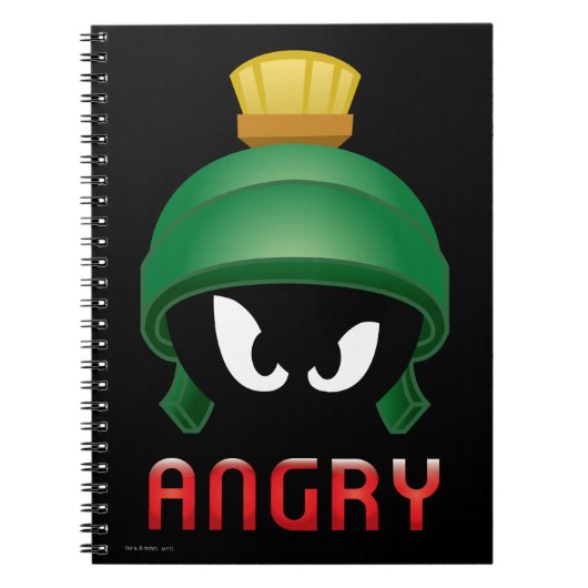 MARVIN DE MARTIAN™ Angry Emoji Notitieboek (Voorkant)