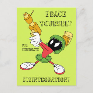 MARVIN DE MARTIAN™ AVENGENDE Laser Briefkaart