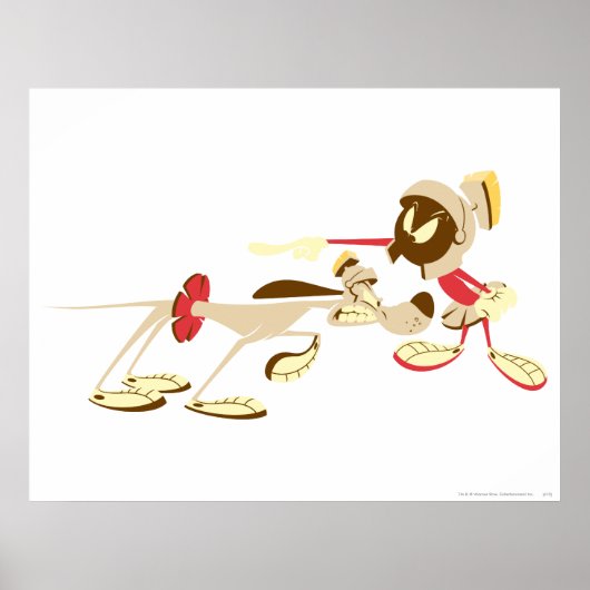 MARVIN DE MARTIAN™ EN K-9 4 POSTER (Voorkant)