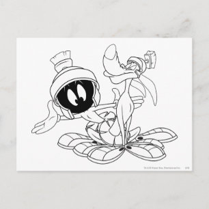 MARVIN DE MARTIAN™ EN K-9 BRIEFKAART