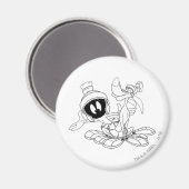 MARVIN DE MARTIAN™ EN K-9 MAGNEET (Voorkant / Achterkant)