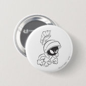 MARVIN DE MARTIAN™ Expressive 2 Ronde Button 5,7 Cm (Voorkant /achterkant)