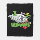 MARVIN DE MARTIAN™ I Laser Mensen Fleece Deken (Voorkant)