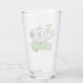 MARVIN DE MARTIAN™ I Laser Mensen Glas (Achterkant)