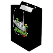 MARVIN DE MARTIAN™ I Laser Mensen Medium Cadeauzakje (Achterkant Gekanteld)