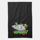 MARVIN DE MARTIAN™ I Laser Mensen Theedoek (Verticaal)