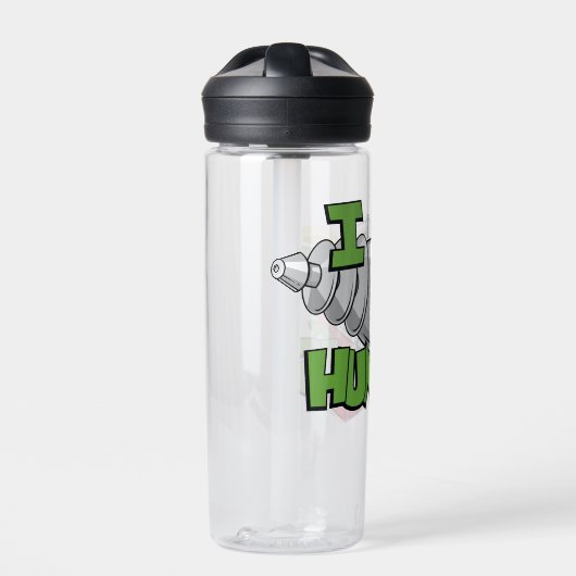 MARVIN DE MARTIAN™ I Laser Mensen Waterfles (Voorkant)