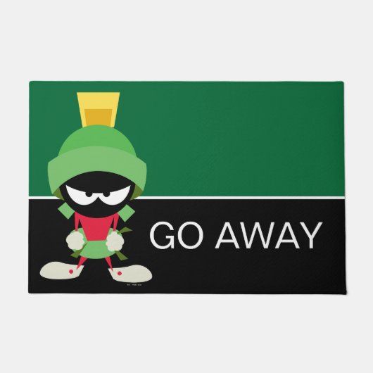 MARVIN DE MARTIAN™ klaar om aan te vallen Deurmat (Voorkant)