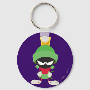 MARVIN DE MARTIAN™ klaar om aan te vallen Sleutelhanger
