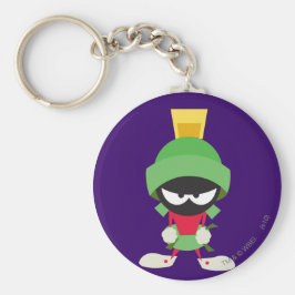 MARVIN DE MARTIAN™ klaar om aan te vallen Sleutelhanger