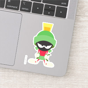MARVIN DE MARTIAN™ klaar om aan te vallen Sticker