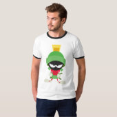 MARVIN DE MARTIAN™ klaar om aan te vallen T-shirt (Voorkant volledig)