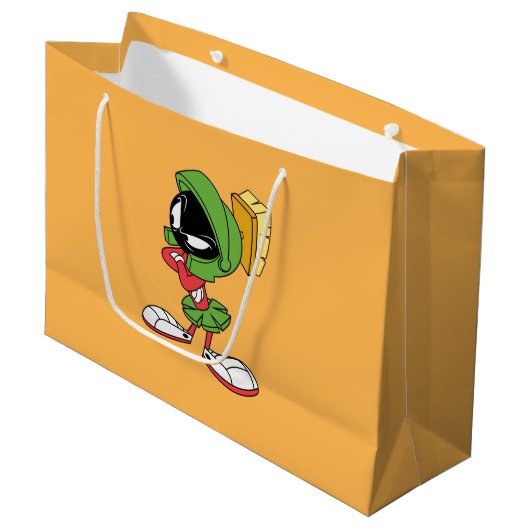 MARVIN DE MARTIAN™ LARGE CADEAUZAKJE (Voorkant Gekanteld)