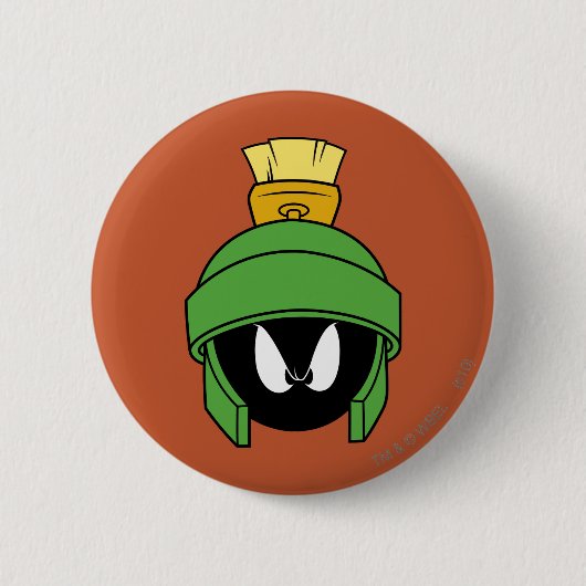 MARVIN DE MARTIAN™ MAD RONDE BUTTON 5,7 CM (Voorkant)