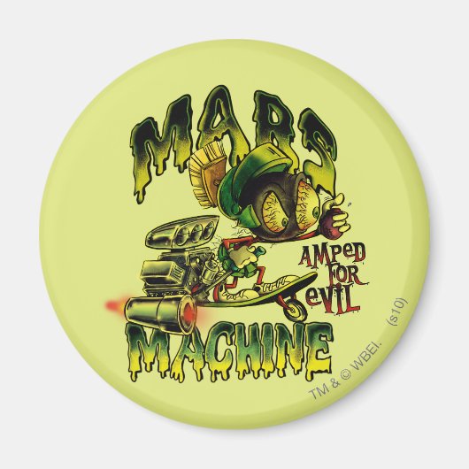 MARVIN DE MARTIAN™ Mars machine Magneet (Voorkant)