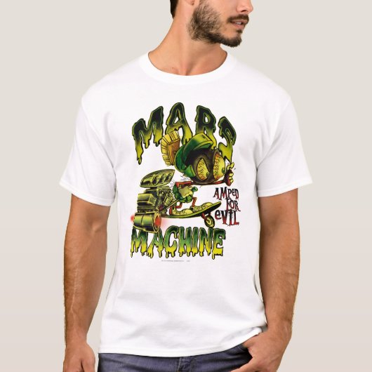 MARVIN DE MARTIAN™ Mars machine T-shirt (Voorkant)