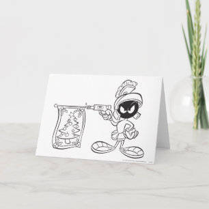MARVIN DE MARTIAN™-Pistool voor kerstbomen Feestdagen Kaart