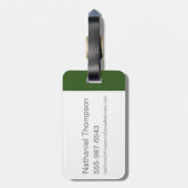 MARVIN DE MARTIAN™ Pout Bagagelabel (Achterkant verticaal)