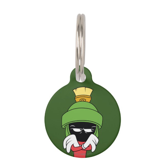 MARVIN DE MARTIAN™ Pout Huisdierpenning (Voorkant)