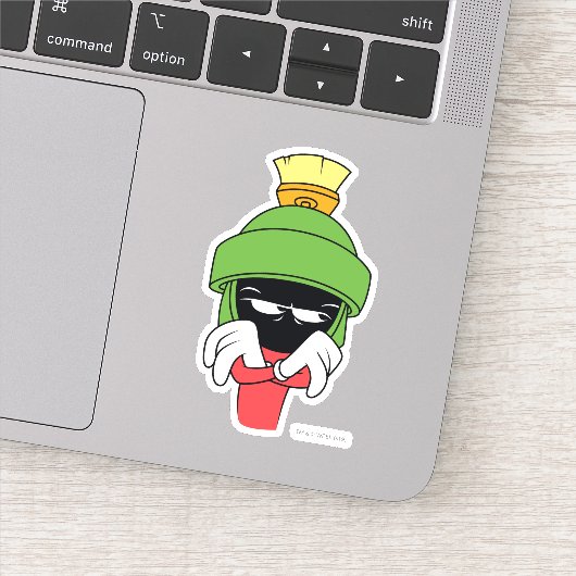 MARVIN DE MARTIAN™ Pout Sticker (Detail)