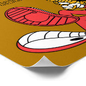 MARVIN DE MARTIAN™-RAND MET Laser Poster (Hoek)