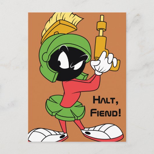 MARVIN DE MARTIAN™ Ready MET Laser Briefkaart (Voorkant)