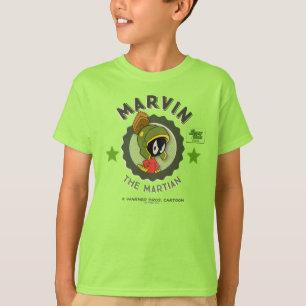 MARVIN DE MARTIAN™ Retro Lobbykaart T-shirt