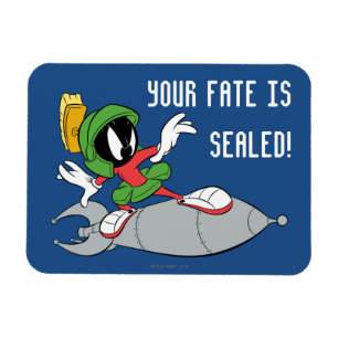 MARVIN DE MARTIAN™ Riding Rocket Magneet