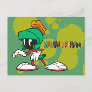 MARVIN DE MARTIAN™ Sneaking Briefkaart