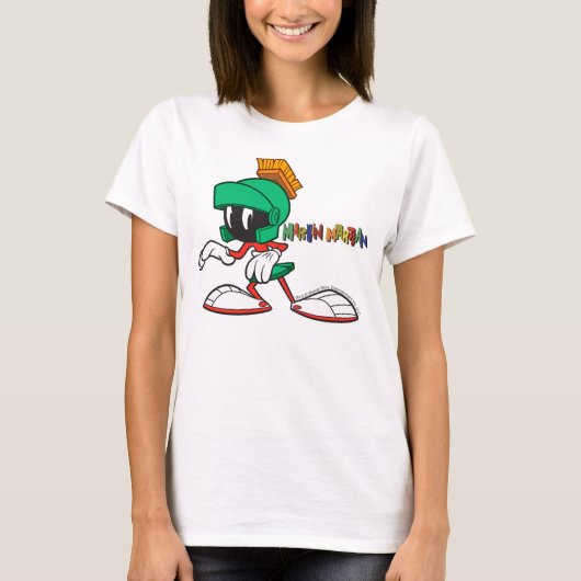 MARVIN DE MARTIAN™ Sneaking T-shirt (Voorkant)