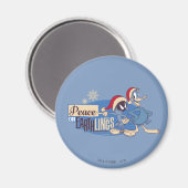 MARVIN DE MARTIAN™ - Vrede op aarde Magneet (Voorkant / Achterkant)