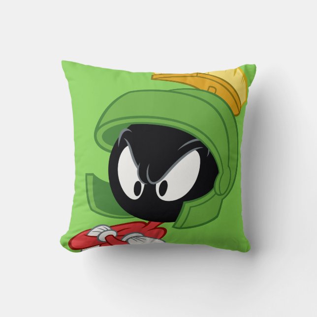 MARVIN DE MARTIAN™ | Wapengewassen Kussen (Voorkant)
