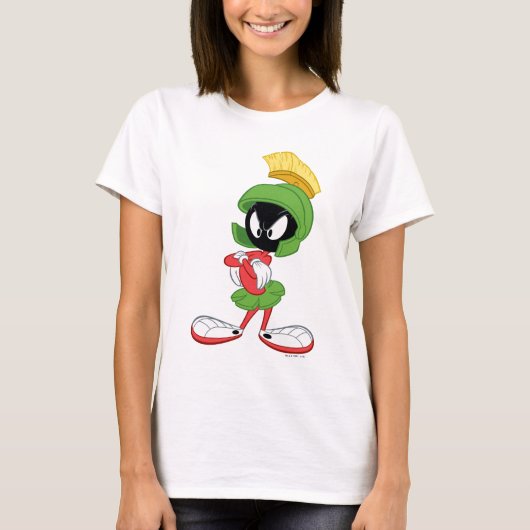 MARVIN DE MARTIAN™ | Wapengewassen T-shirt (Voorkant)