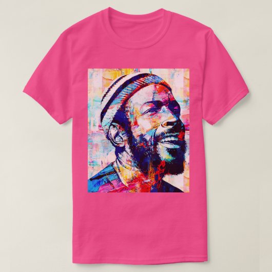 Marvin Gaye Peintures Abstraites Enfants TShirt (Design devant)