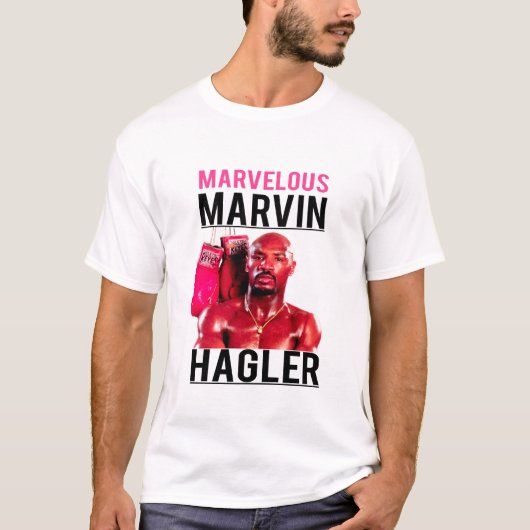 marvin hagler boxer merveilleux T-shirt (Devant)