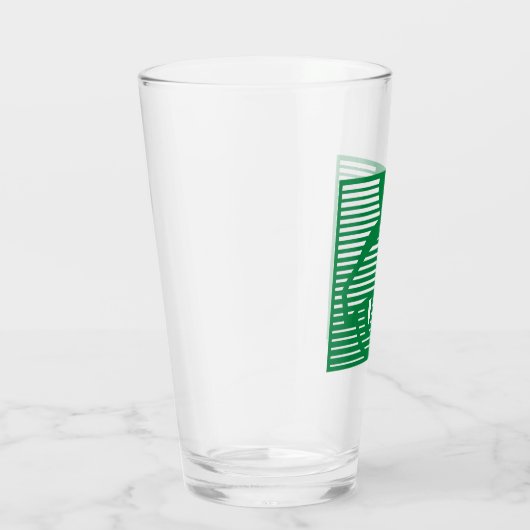 MARVIN HET MARTIAN™ Gestreept pictogram Glas (Rechts)