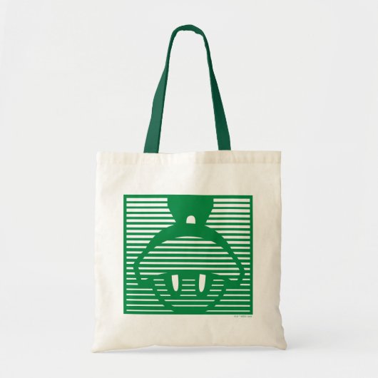 MARVIN HET MARTIAN™ Gestreept pictogram Tote Bag (Voorkant)