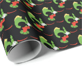 MARVIN HET MARTIAN™ silhouet met raygun Cadeaupapier (Rol Hoek)