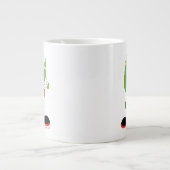 MARVIN HET MARTIAN™ silhouet met raygun Extra Grote Beker (Voorkant)