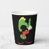 MARVIN HET MARTIAN™ silhouet met raygun Papieren Bekers (Achterkant)