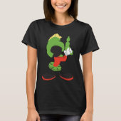 MARVIN HET MARTIAN™ silhouet met raygun T-shirt (Voorkant)