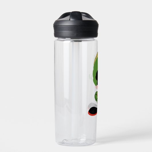 MARVIN HET MARTIAN™ silhouet met raygun Waterfles (Voorkant)