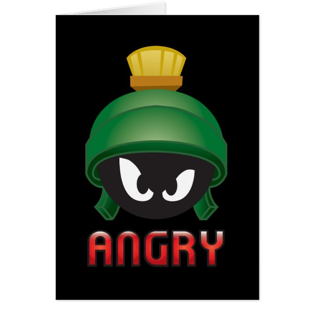 MARVIN LE MARTIEN ™ Emoji Colère (Devant)