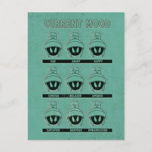 MARVIN MARTIAN™ Carte de l'humeur actuelle (Devant)