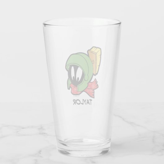 MARVIN MARTIAN™ "Outta This World"-feestdag Glas (Achterkant)