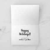 MARVIN MARTIAN™ Winter Cabin Feestdagen Kaart (Binnen)